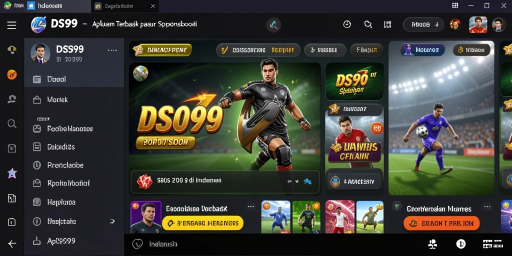 Screenshot utama DS99 menunjukkan pengalaman taruhan yang seru dan interaktif.