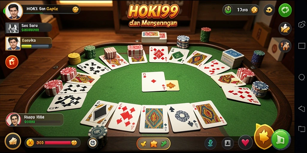 Tampilan gameplay HOKI99 yang seru dan interaktif