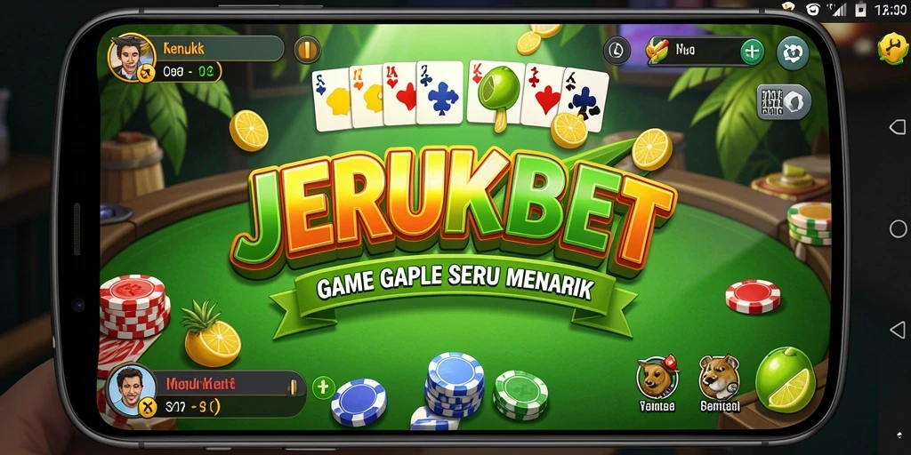 Tampilan gameplay JERUKBET yang seru dan menarik.