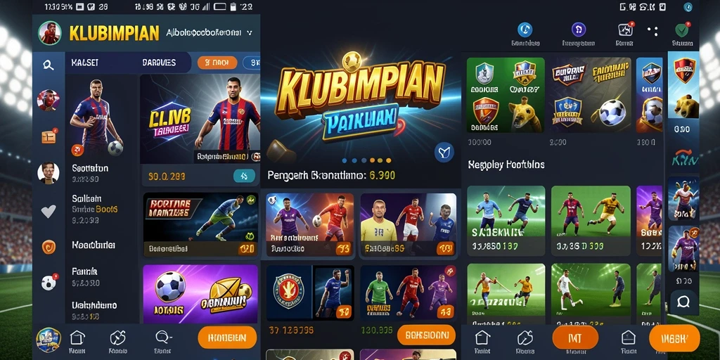 Tangkapan layar utama KLUBIMPIAN menampilkan gameplay Sportsbook yang menarik.