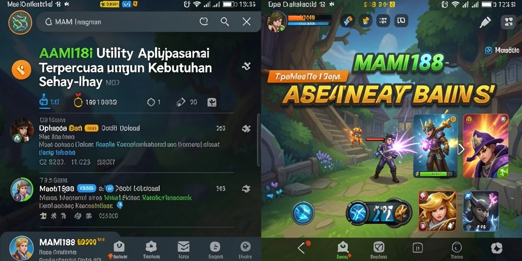 Tampilan aplikasi MAMI188 yang intuitif dan fungsional.