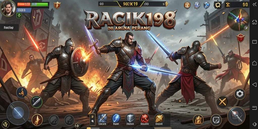 Gamer bertarung dalam <strong>RACIK198</strong> dengan aksi yang mendebarkan.