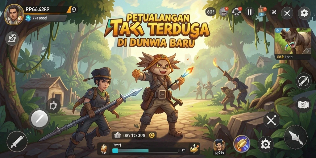 Tampilan menarik dari gameplay <strong>RP62RP</strong> yang penuh petualangan.
