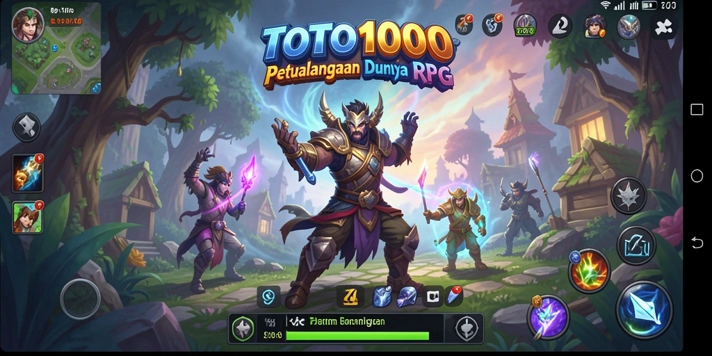 Tampilan gameplay TOTO1000 yang menegangkan dan penuh aksi.